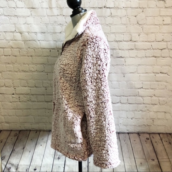 Teddy Bear Sherpa Pullover - Picture 3 of 7